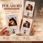 Imã Polaroid - Qr Code
